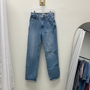 MADEWELL ‘the perfect vintage straight’ jeans sz 25